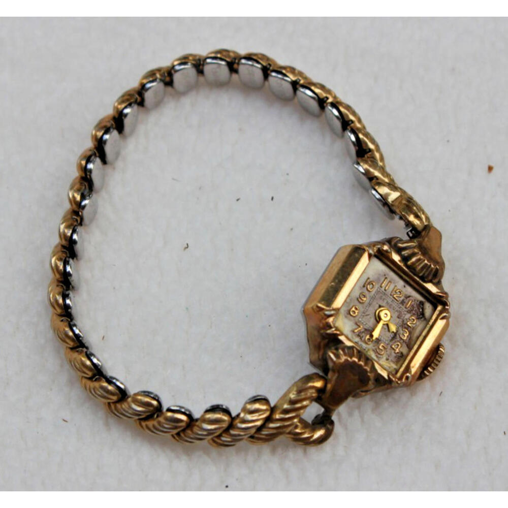 Vintage Geneva Ladies Wristwatch 10K RGP Case Swiss Made w/Speidel Twist-O-Flex